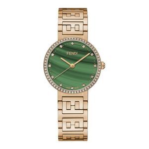Fendi Forever  Diamond Watch Rose Gold Womens